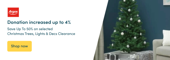 Save up to 50% on selected Christmas Trees, Lights & Decs Clearance