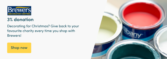 Decorating for Christmas? Give back to your favourite charity every time you shop with Brewers!