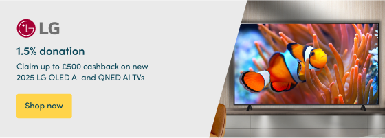 Claim up to £500 cashback on new 2025 LG OLED AI and QNED AI TVs