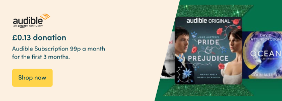 Audible Subscription 99p a month for the first 3 months.