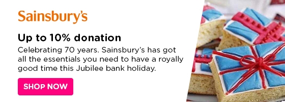 Celebrating 70 years. Sainsbury’s has got all the essentials you need to have a royally good time this Jubilee bank holiday. Up to 10% donation
