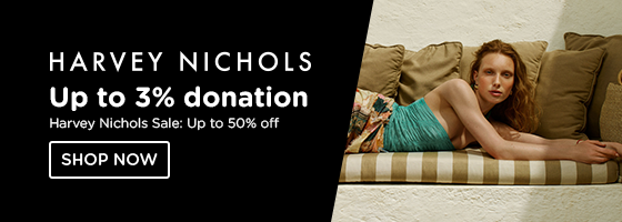 Harvey Nichols Sale: Up to 50% off  Up to 3% donation