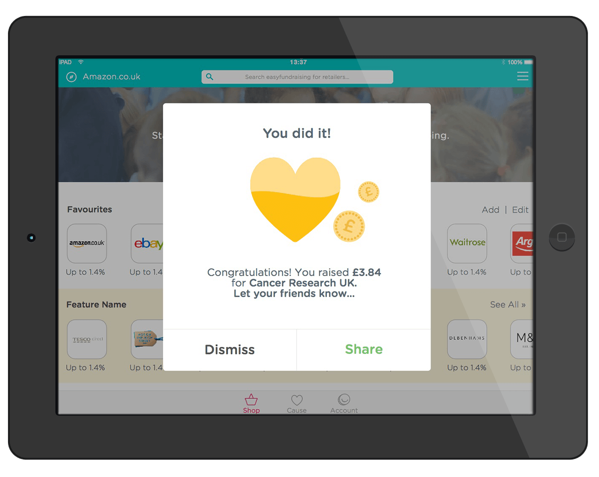 Fundraising App Easyfundraising