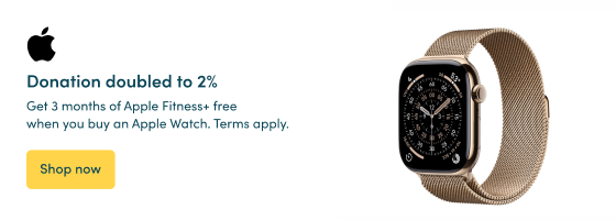 Get 3 months of Apple Fitness+ free when you buy an Apple Watch. Terms apply.