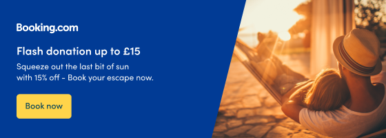 Squeeze out the last bit of sun with 15% off - Book your escape now.