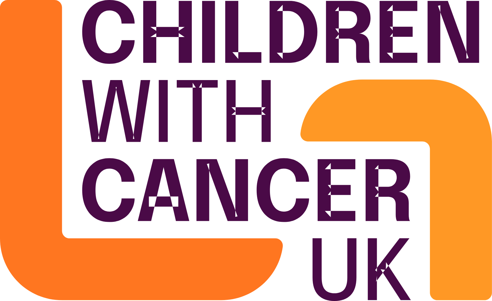 Children with cancer logo