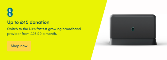 Switch to the UK’s fastest growing broadband provider from £26.99 a month.