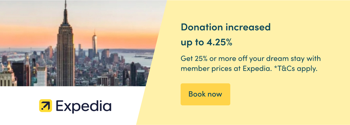 Get 25% or more off your dream stay with member prices at Expedia