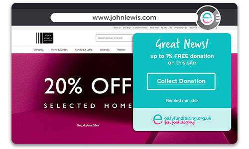 Donations in one click