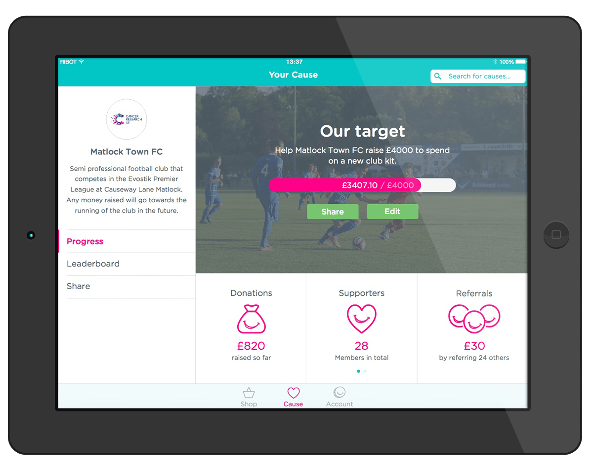 Fundraising App Easyfundraising