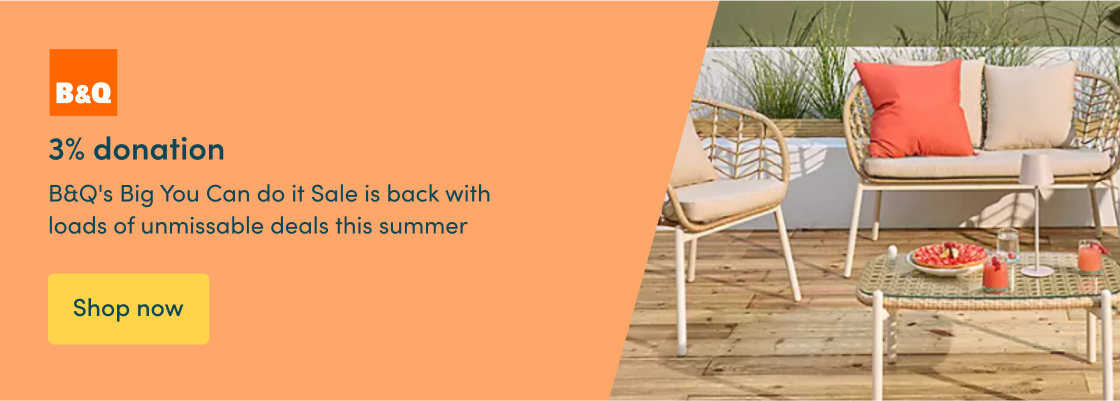 B&Q's Big You Can do it Sale is back with loads of unmissable deals this summer