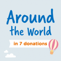 Introducing Around the World in 7 Donations