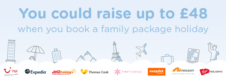 You could Raise up to £48 in donations when you travel