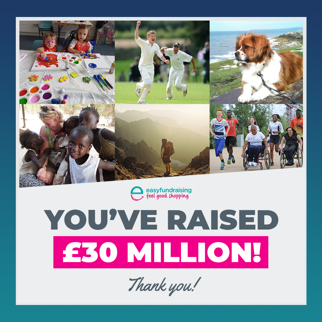 You've raised £30 million