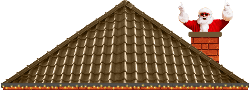 Gingerbread roof